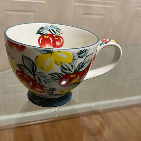 Potter's Studio Coffee Mug Colorful Abstract Design Floral . New. - Picture 4 of 6